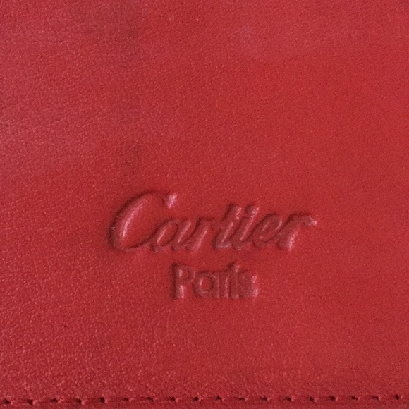 Cartier Red Quilted Wallet - Picture 4 of 8